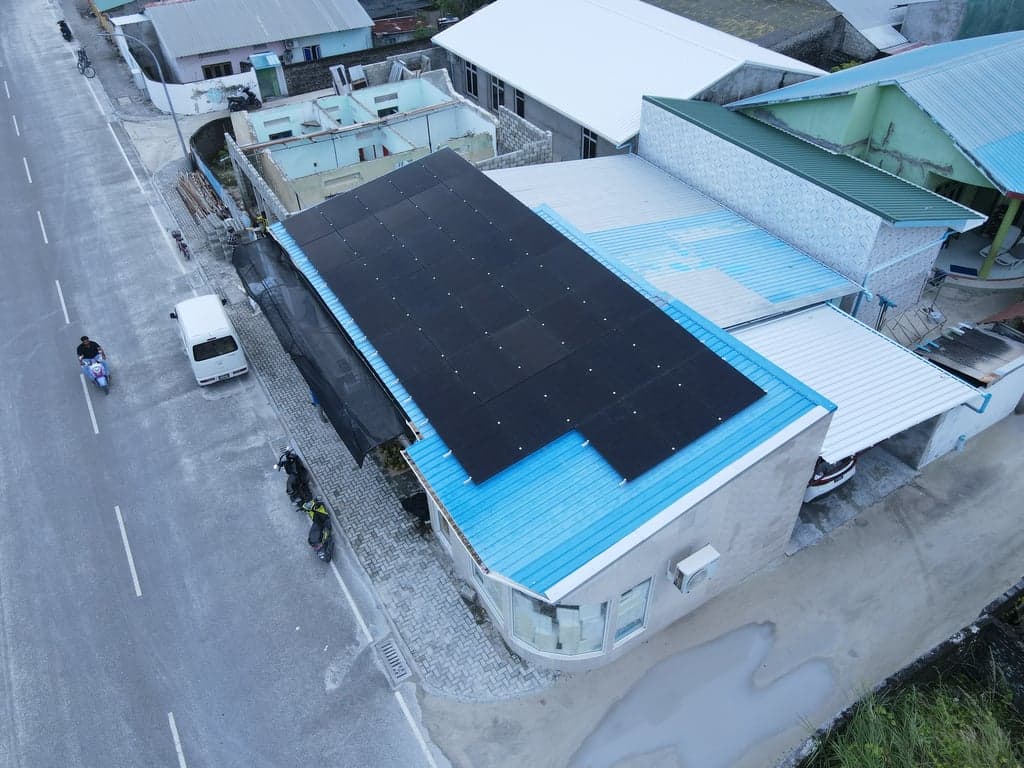 Alva Mart solar installation